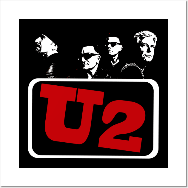 u2 members logo Wall Art by CoconutSportsCo